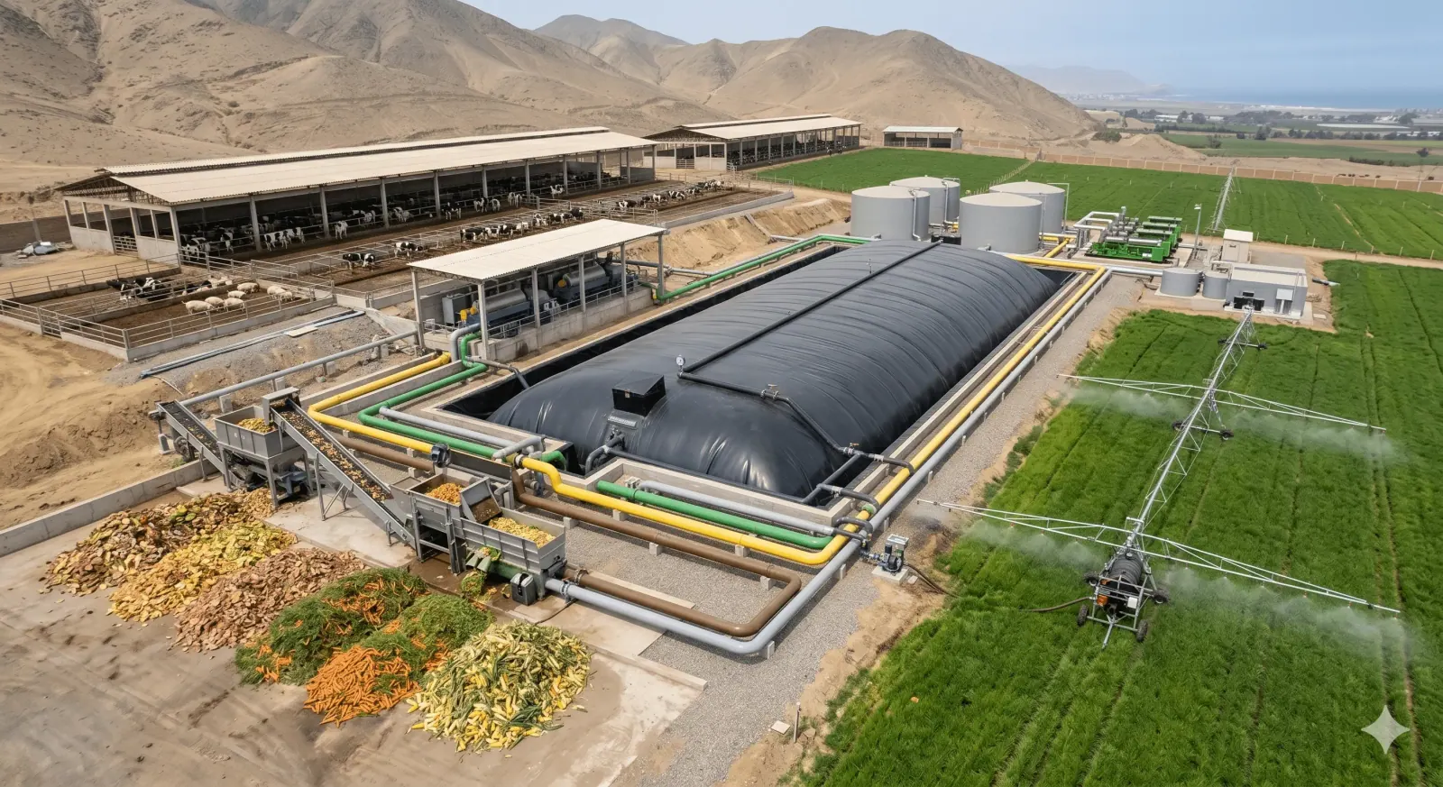 Biodigestores de geomembrana