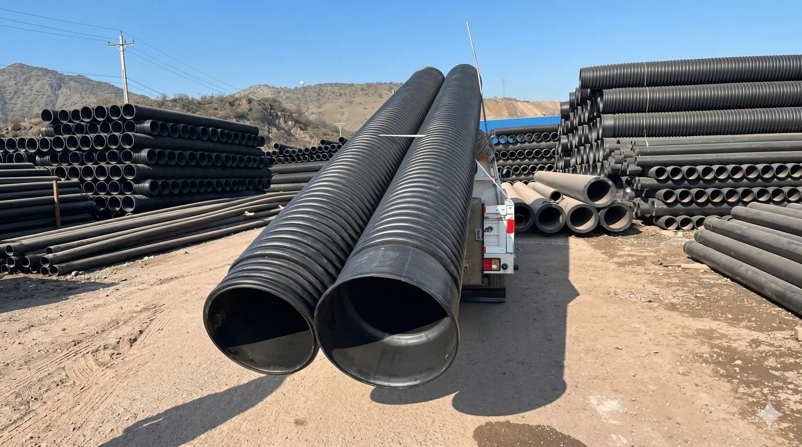 Tubería corrugada HDPE de doble pared