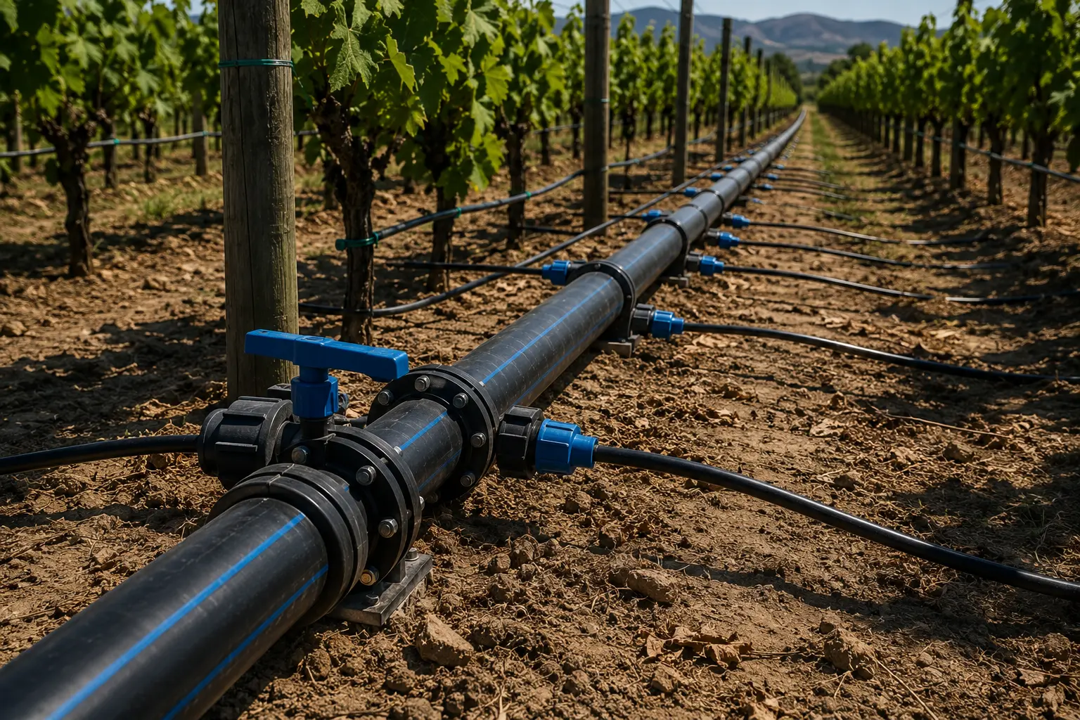 Unión de tuberías HDPE por termofusión